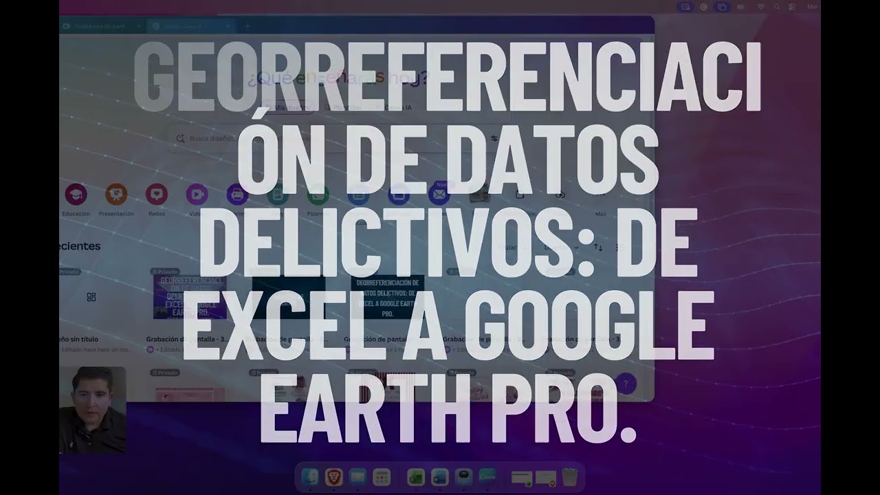 Georreferenciación de Datos Delictivos: Excel a Google Earth Pro