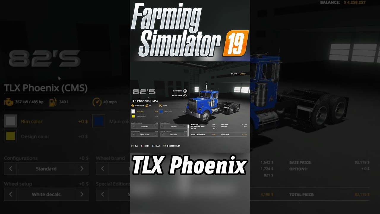 TLX Phoenix Update - FS19 Mod
