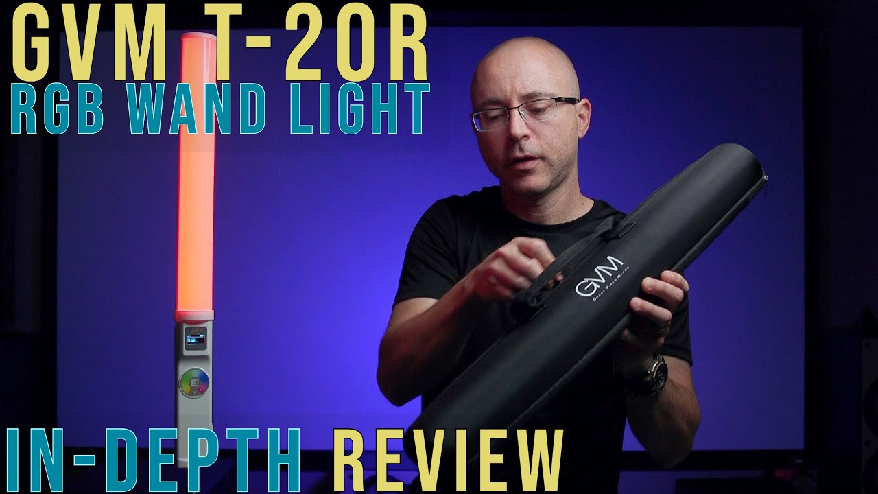 GVM T-20R RGB Wand Light In-Depth Review