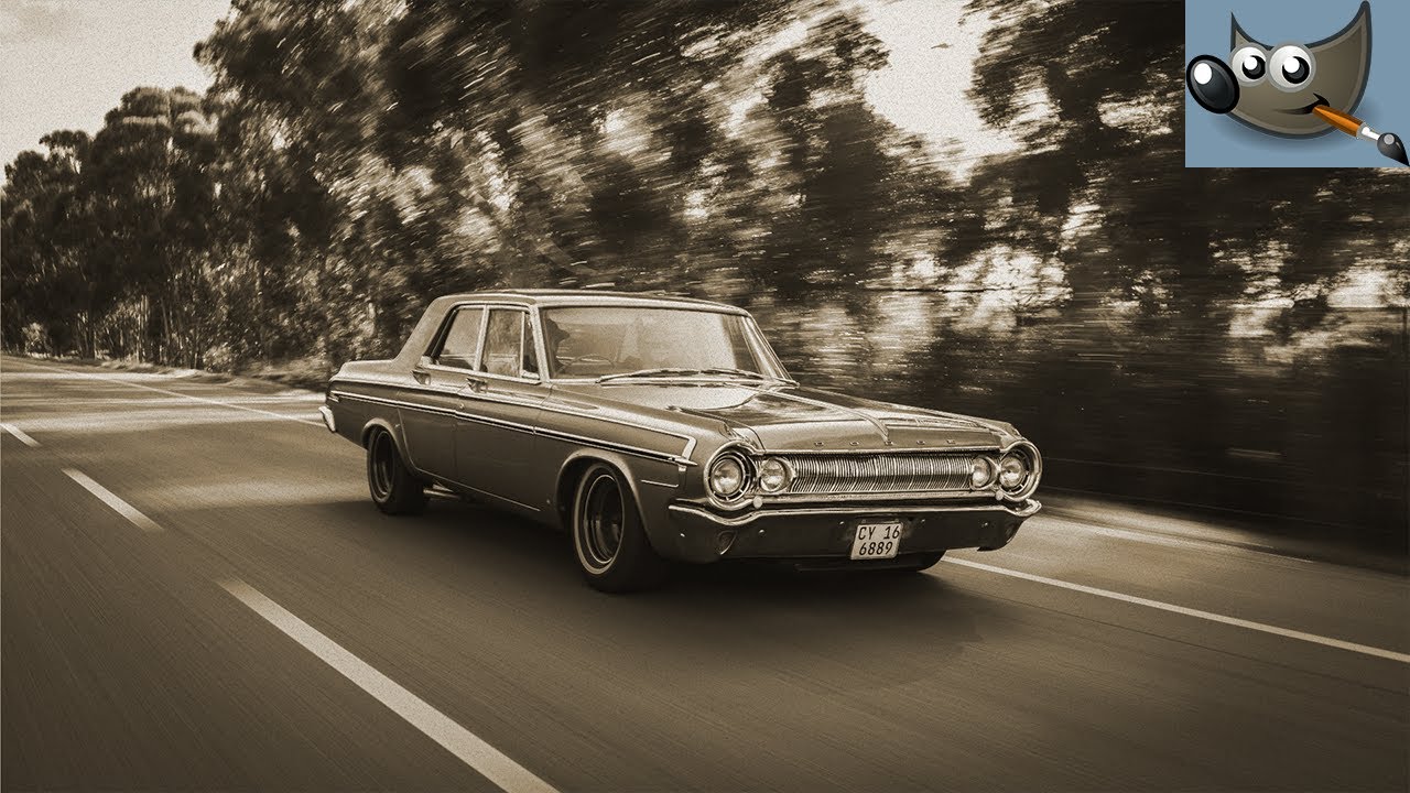 Create a Manual Sepia Effect in Gimp