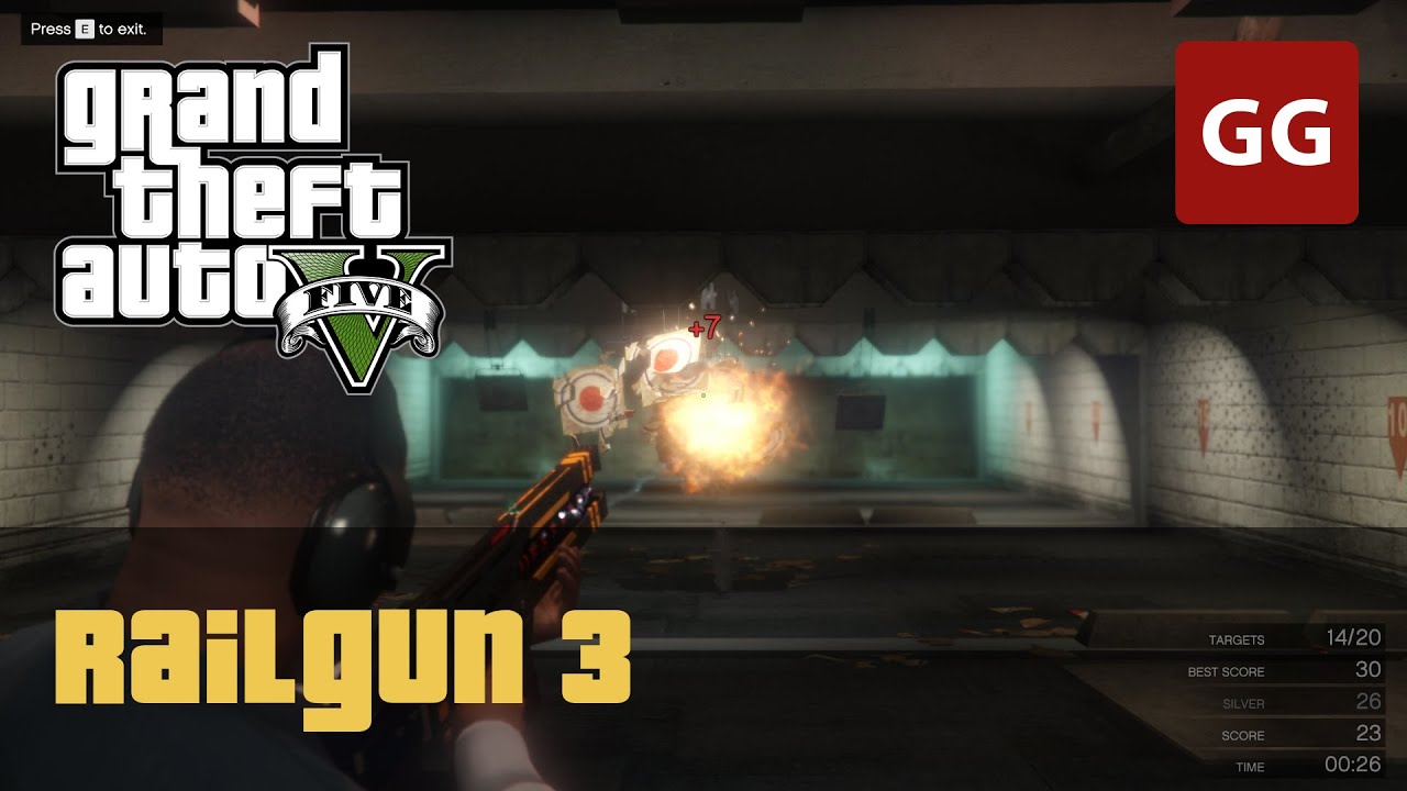 Railgun Challenge 3 (Gold Medal) &mdash; GTA 5