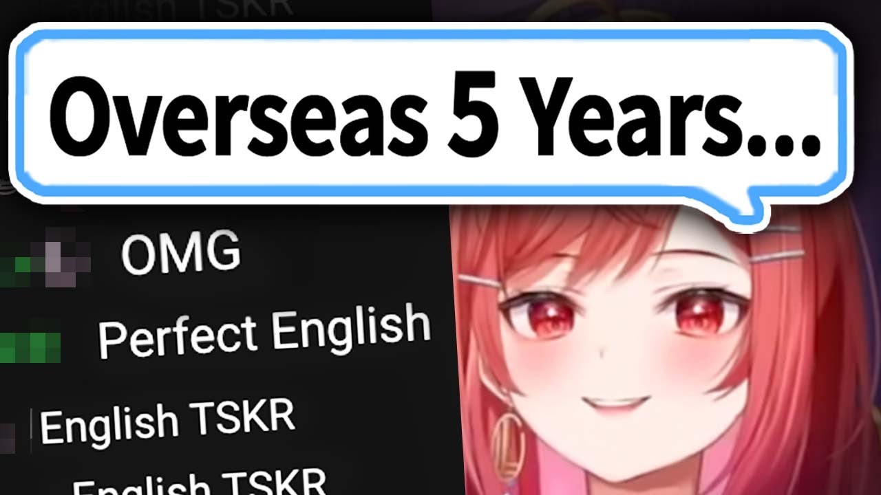 Ririka Lived Overseas For 5 Years and Flexes Her Perfect English In Front Of Chat【Hololive】