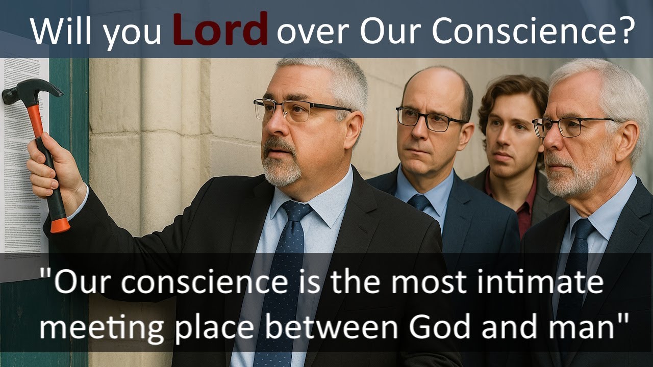 Will You Lord Over Our Conscience? Conrad Vine & Joanna de Bruyn