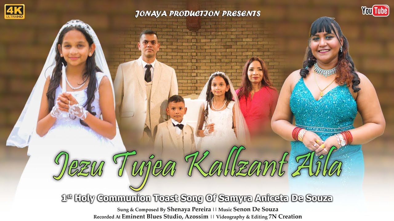 JEZU TUJEA KALLZANT AILA | SHENAYA PEREIRA | NEW KONKANI SONG 2025