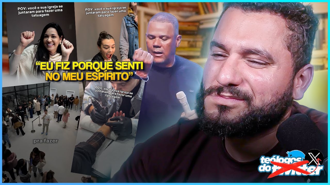 ESSE PASTOR INCENTIVOU OS JOVENS A FAZER TATUAGEM DENTRO DA IGREJA?