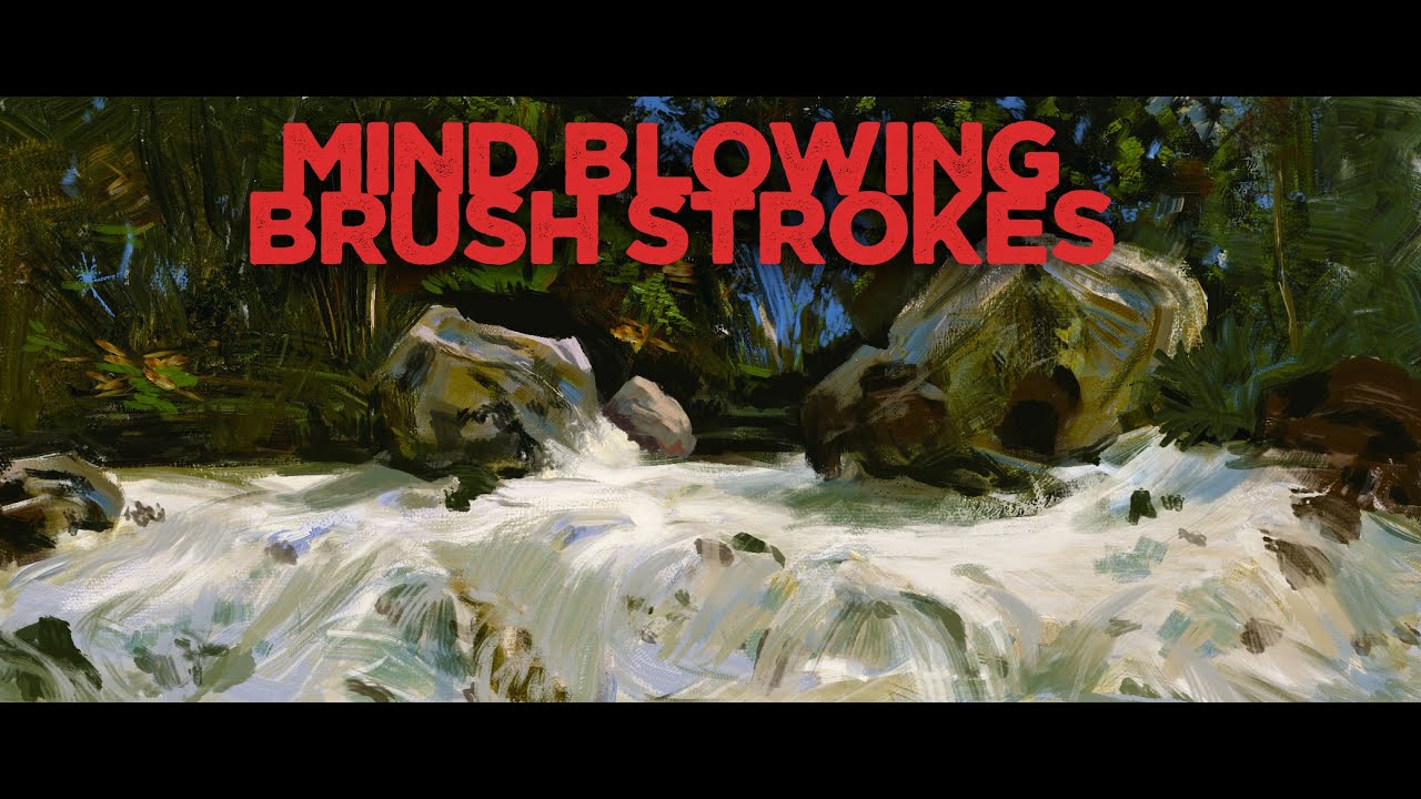 Realistic brush strokes in Photoshop CC-Little Known Tip For Beginners
