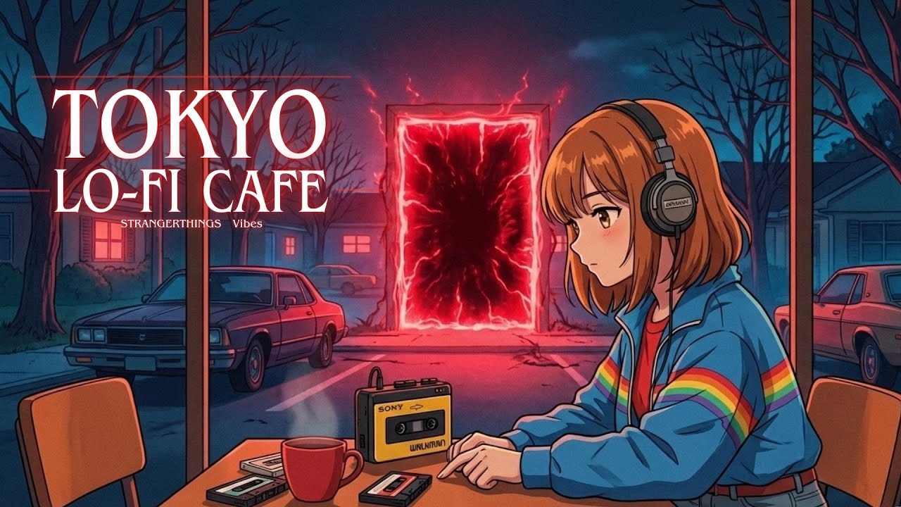 【夜の東京ネオンBGM】Tokyo Neon Night &ndash; Stranger Things Vibes | Chill Synthwave Beats for Focus & Night Work