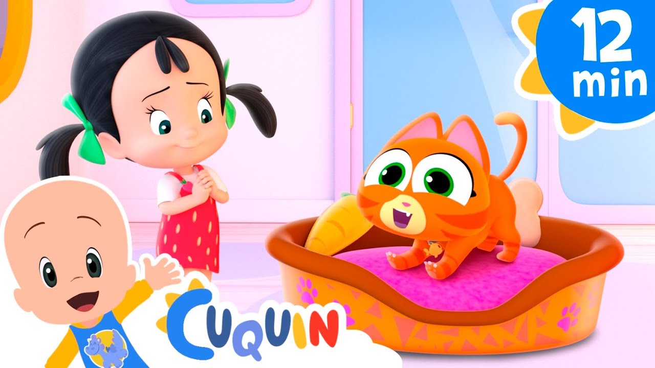 Cuquin plays with a little cat | Cante junto com Cuquín