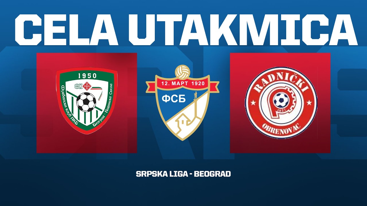 PKB 1950 - RADNIČKI Srpska Liga Beograd 25/26 - 15. Kolo