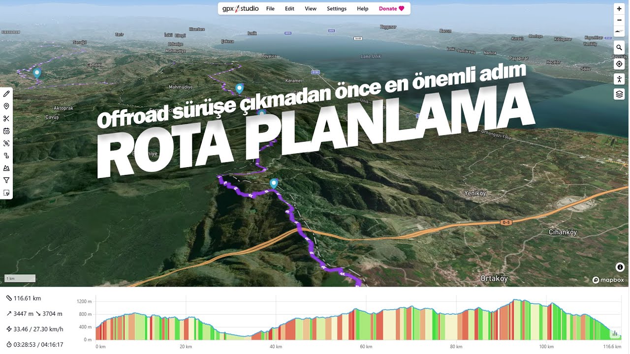 Offroad sürüşe çıkmadan önce en önemli adım: rota planlama!  #87