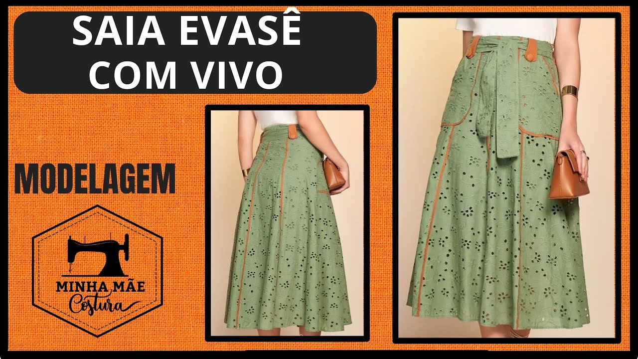 SAIA EVASÊ COM VIVO - PASSO A PASSO DA MODELAGEM