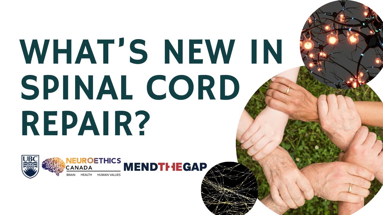 Community Conversations: What’s new in spinal cord repair? (November 6, 2024)