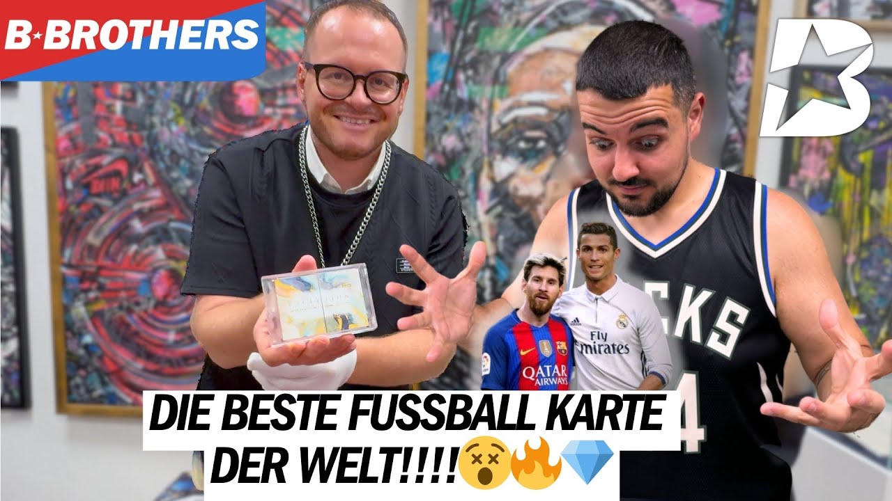Die Beste Fussball Karte der Welt!!! 🔥😵 Messi und Ronaldo Topps Holy Grail im B-Brothers Store 💎🔥