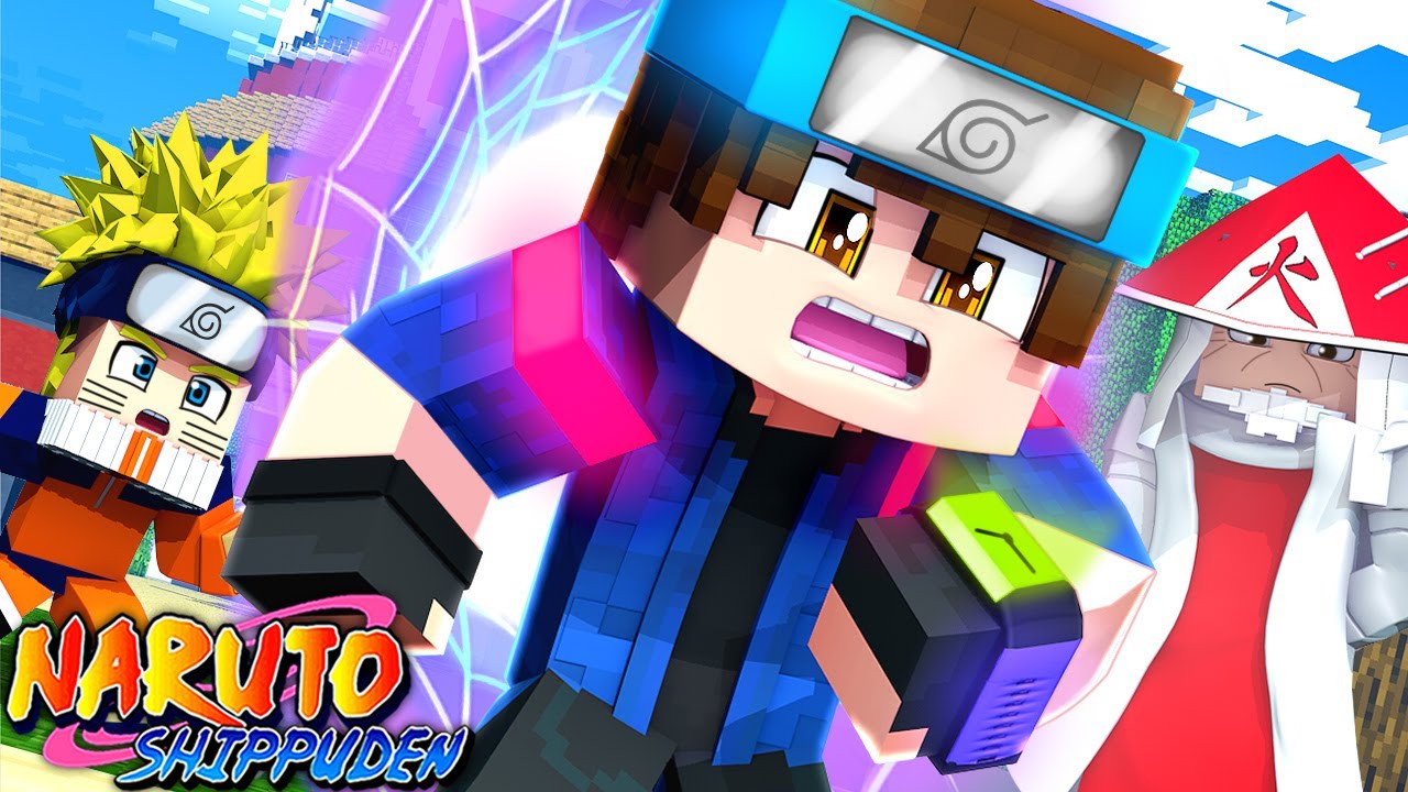 Minecraft : Road TO NARUTO - TREVOR VIAJOU no TEMPO PARA SALVAR o NARUTO ! 1
