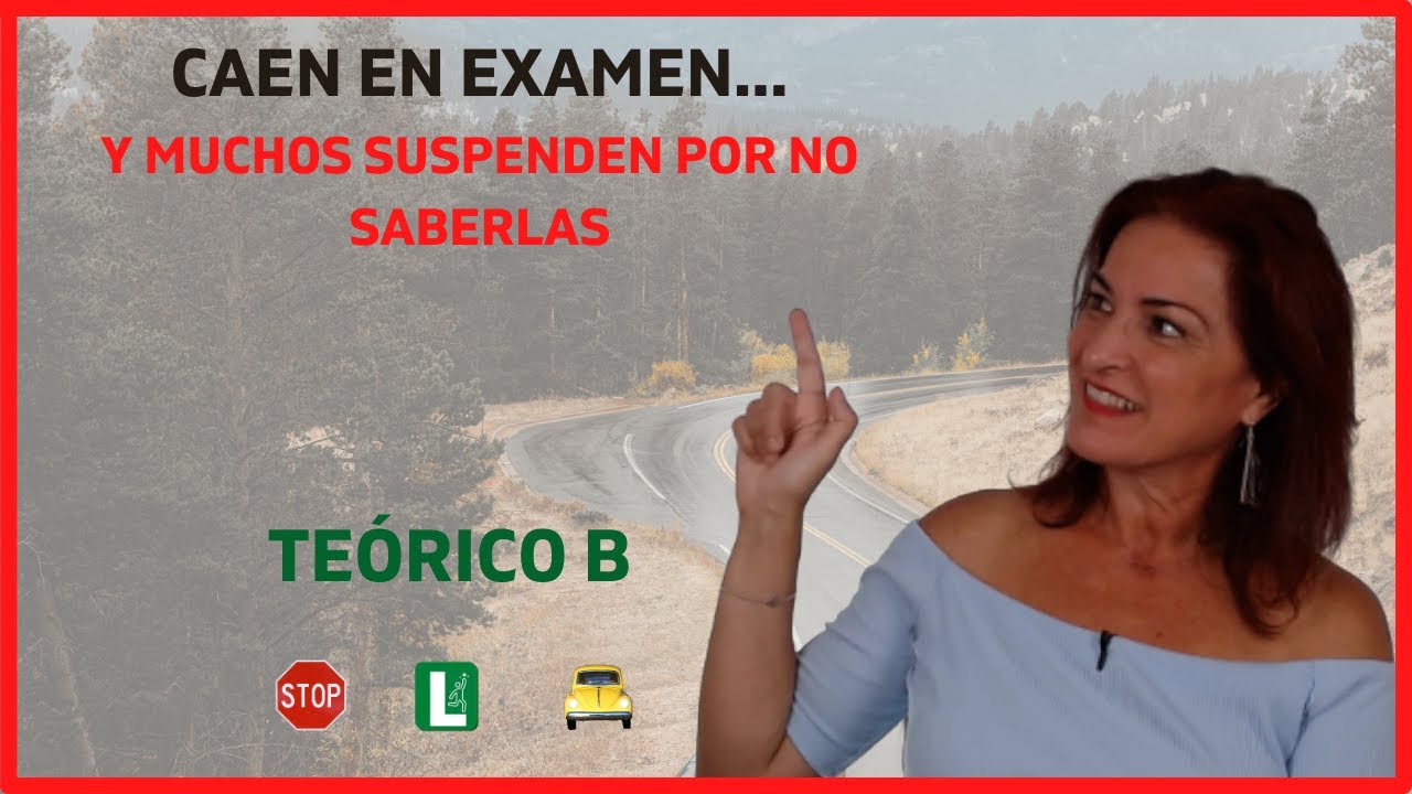 🚗Estas 10 preguntas están cayendo en el examen y te pueden hacer suspender