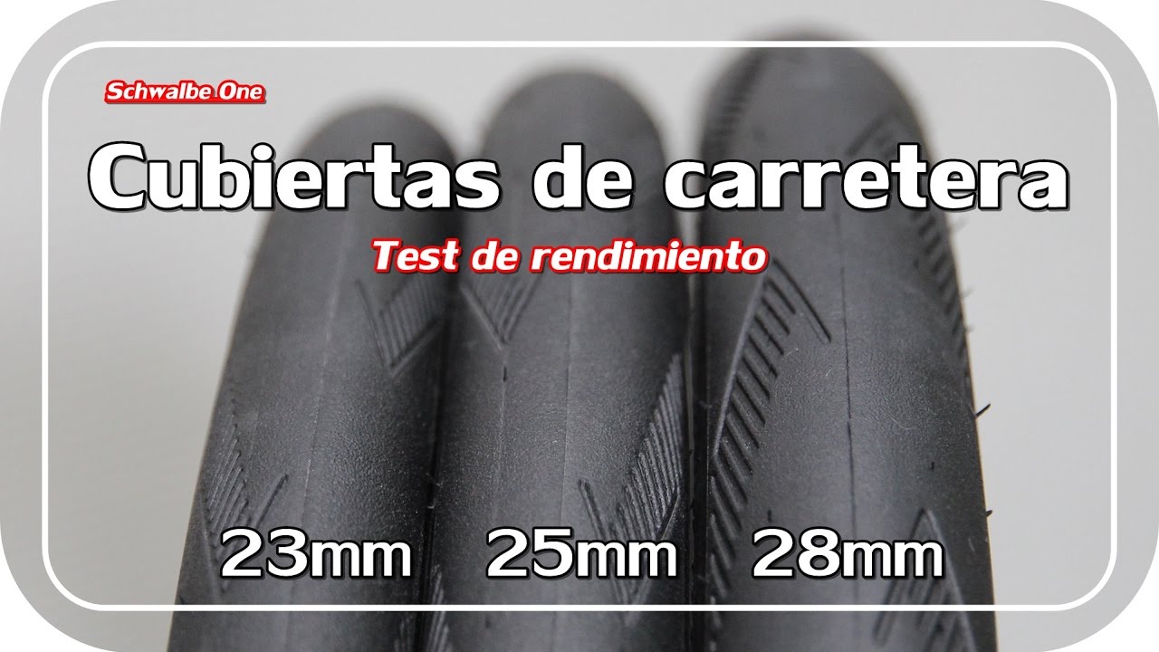 ¿CUBIERTAS de 23mm, 25mm o 28mm? | CICLISMO