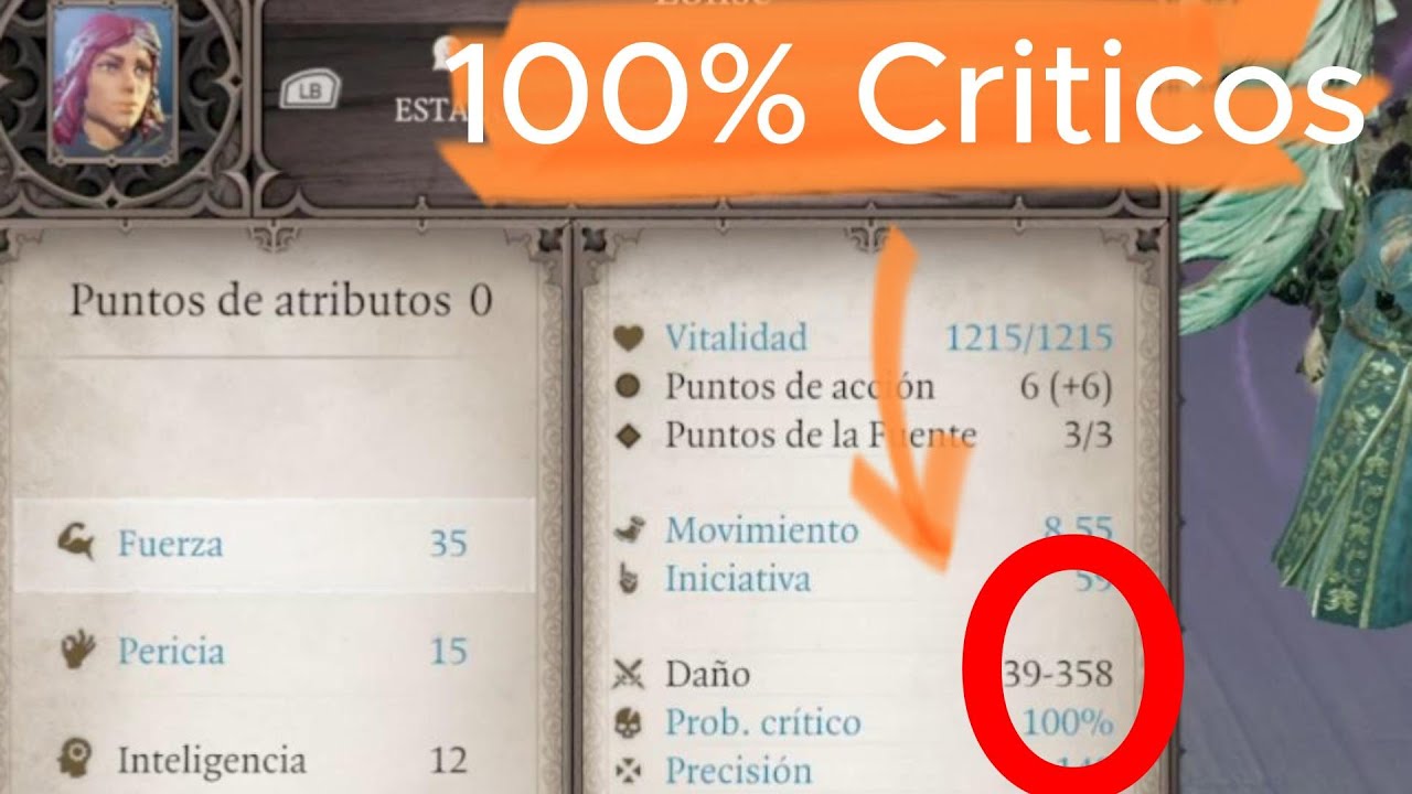 Divinity: Original Sin 2, Buid para pegar el 100% de ataques con críticos (trucos y consejos)