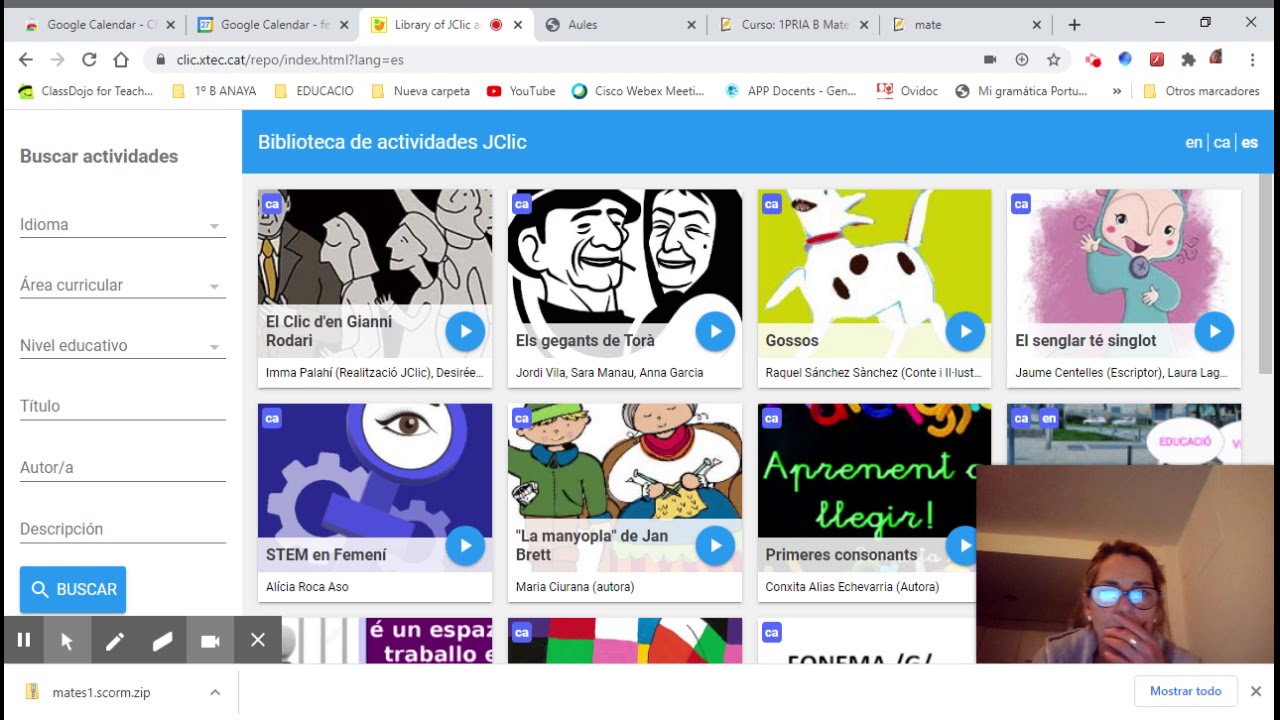 Como descargar aplicaciones JCLIC