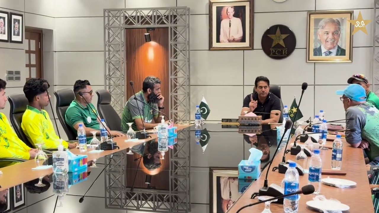Pakistan U19 Camp for England Tour Commences | Director High Performance & Head Coach Guide Players