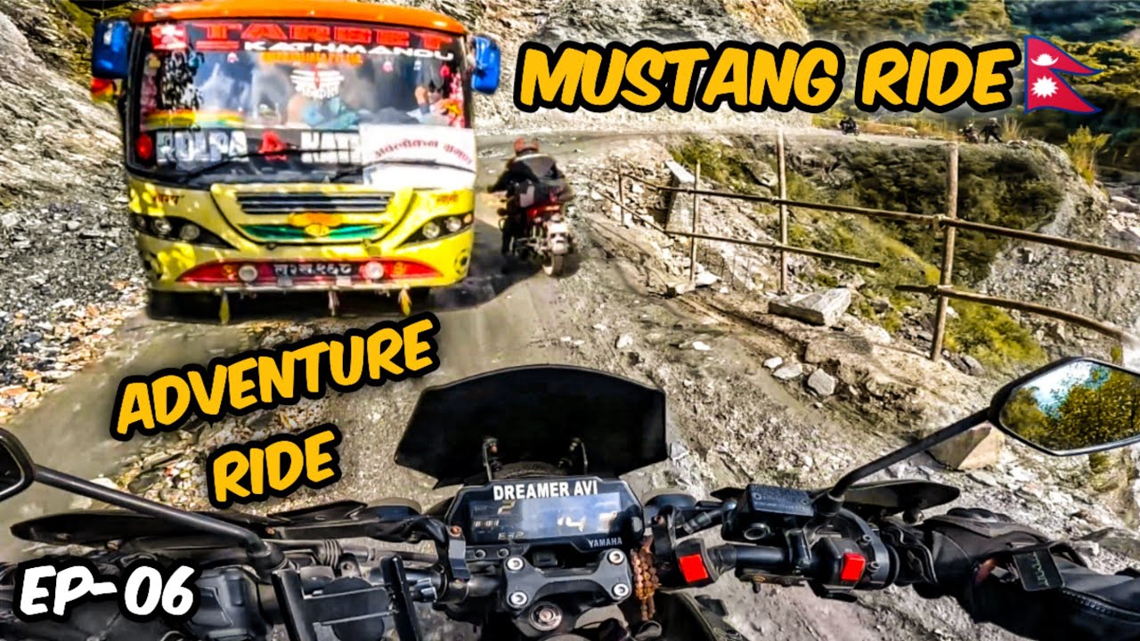 TATOPANI TO GHASA | FULL OFFROAD🥵 | MUKTINATH🇳🇵| INDORE TO NEPAL RIDE |