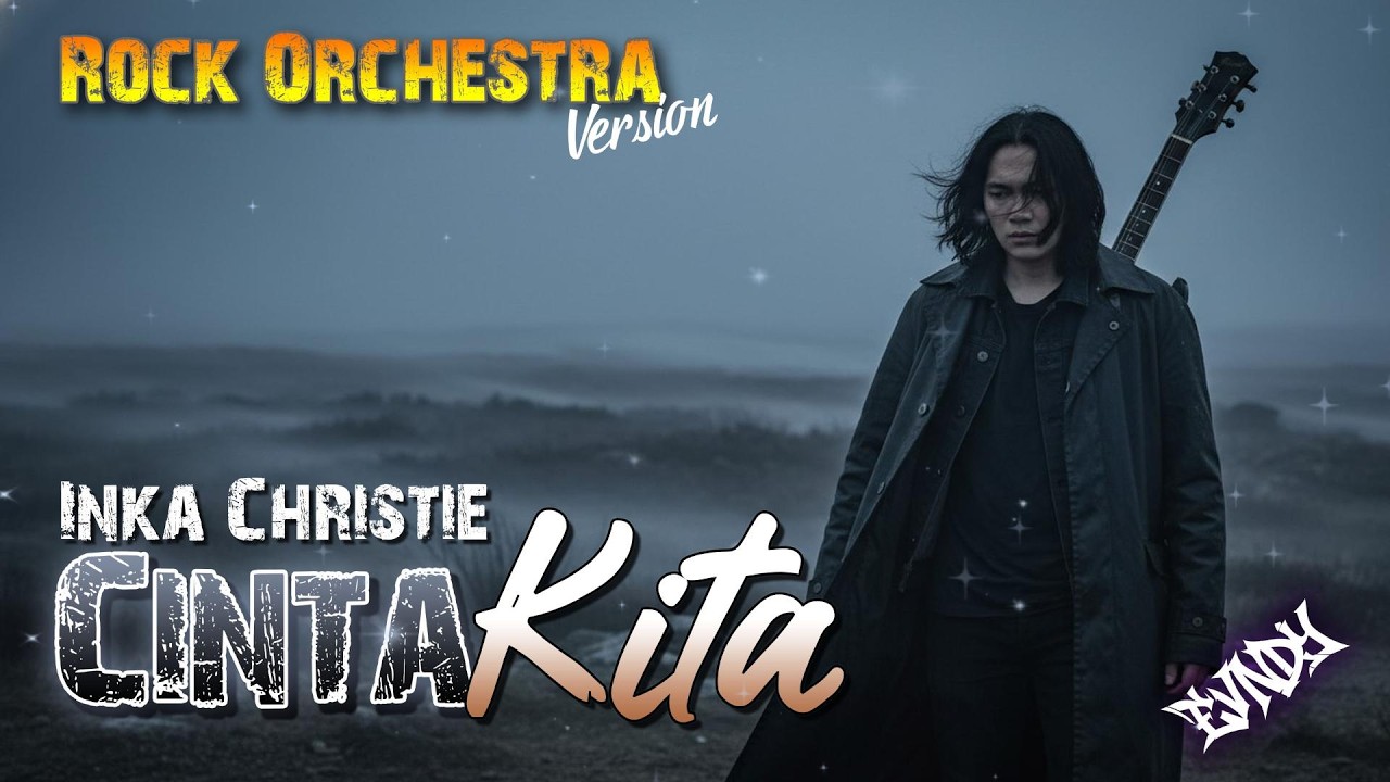 EVNDY - Cinta Kita (Rock Orchestra) | Cover Inka Christie & Amy Search - Lyric Visualizer