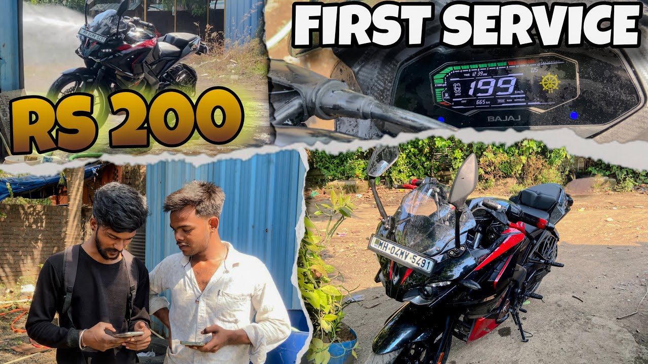 Kitna Kharcha Aaya ? 🧐 FIRST SERVICE 🙌 #rs200 #travelblog #trending #rs #vlog #youtube #1million 