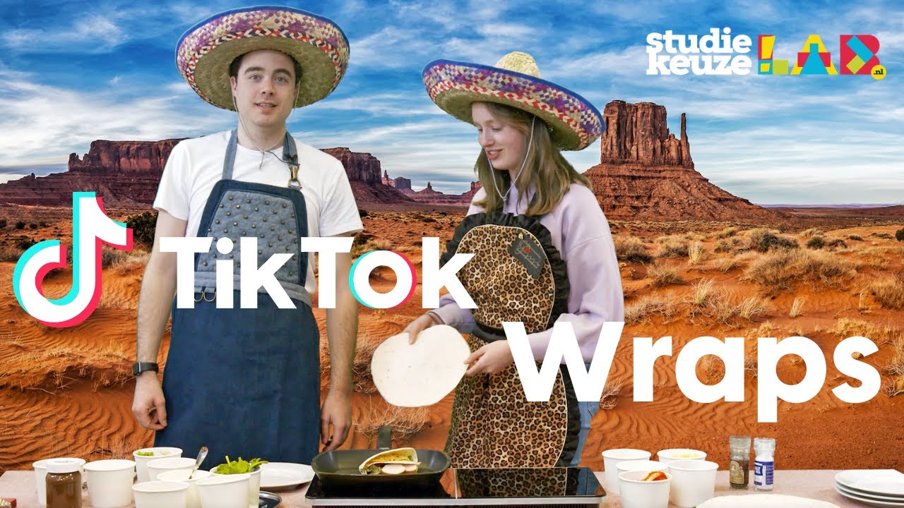 LabTV | De lekkerste Tiktok wraps! 4 heerlijke recepten | Studiekeuzelab