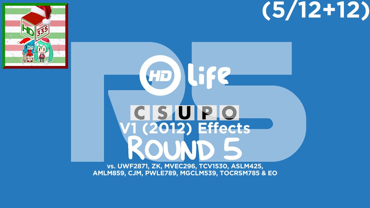 HDLC V1 (2012) ER5 vs UWF2871, ZK, MVEC296, TCV1530, ASLM425, AMLM859, CJM, PWLE789, MGCLM539,