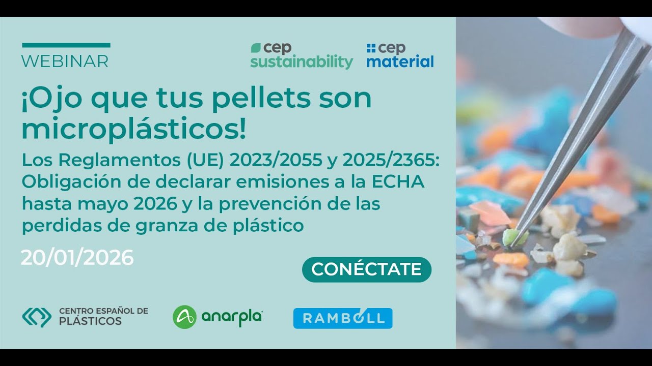 Webinar: ¡Ojo que tus pellets son microplásticos!