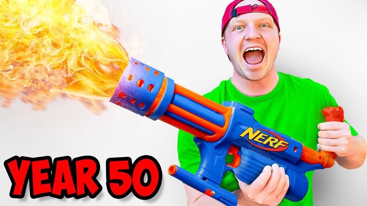 Я протестировал 50 лет Nerf!