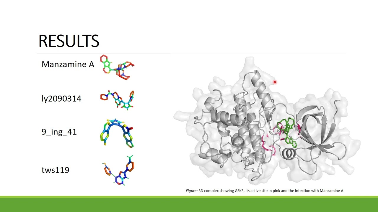 The GSK3 from Moniliophthora roreri: Repurposing... - D&eacute;cio Lisboa - 3DSIG - Poster - ISMB 2022