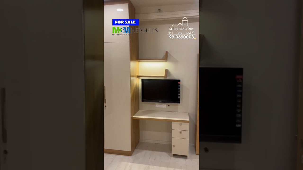 FOR SALE | M3M HEIGHTS | 2BHK 1261SQ.FEET | ULTRA LUXURY PROPERTY | SEC-65 | #m3mheights #luxurylife