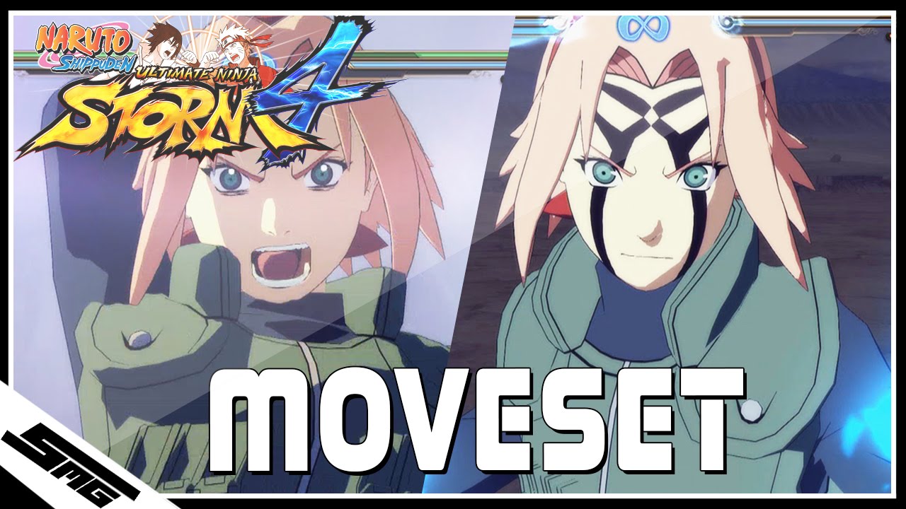 Naruto Ultimate Ninja Storm 4 - Sakura COMPLETE Moveset