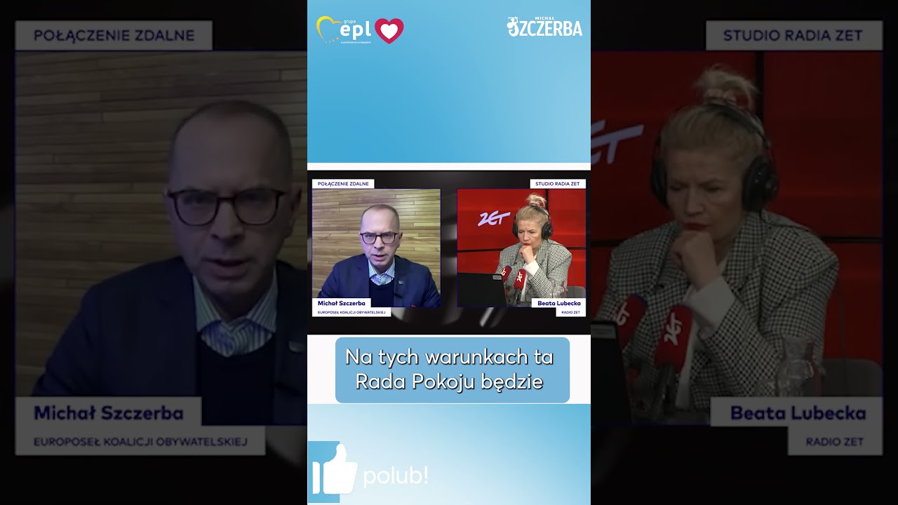 MICHAŁ SZCZERBA: Nawrocki w Radzie Pokoju Trumpa