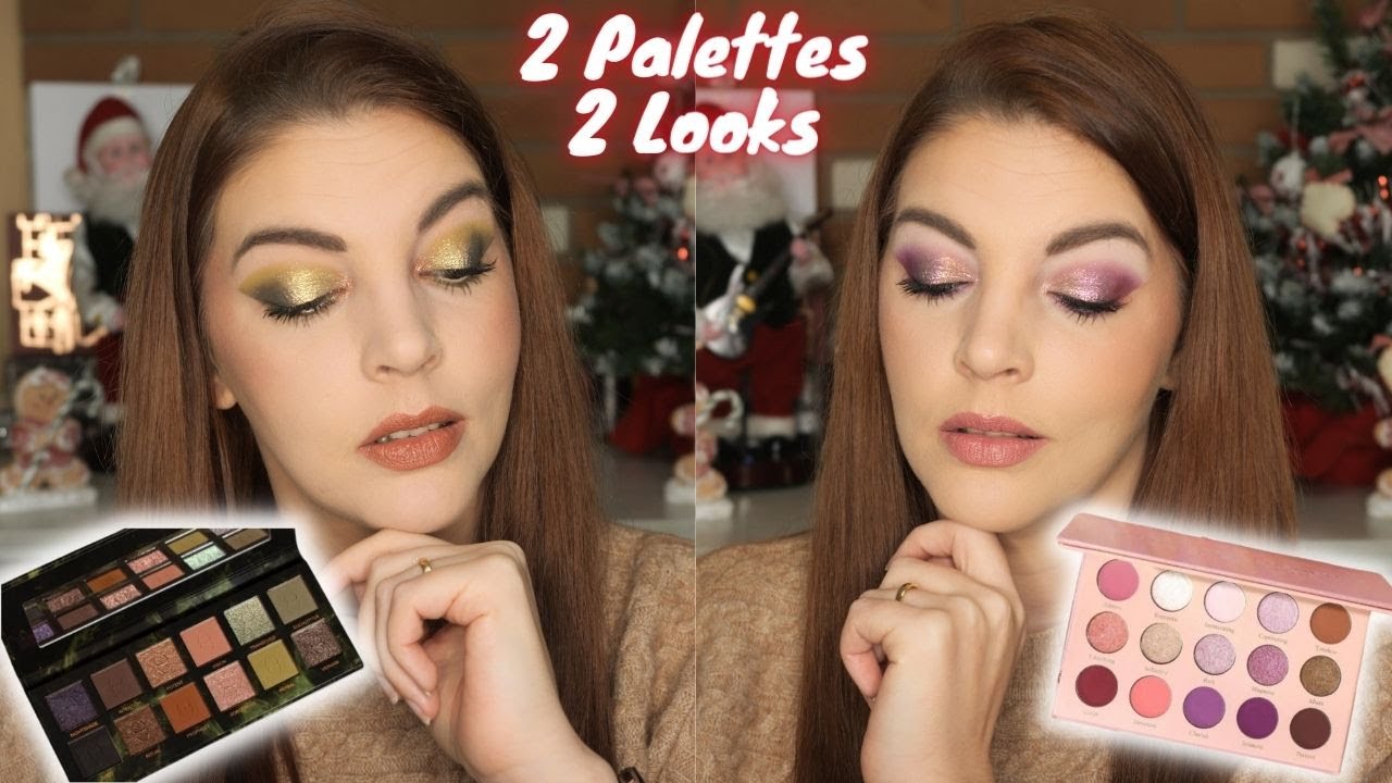 2 Palettes 2 Looks : Glaminatrix Rich Romantic / Unearthly Cosmetics Sorcerous Smoke
