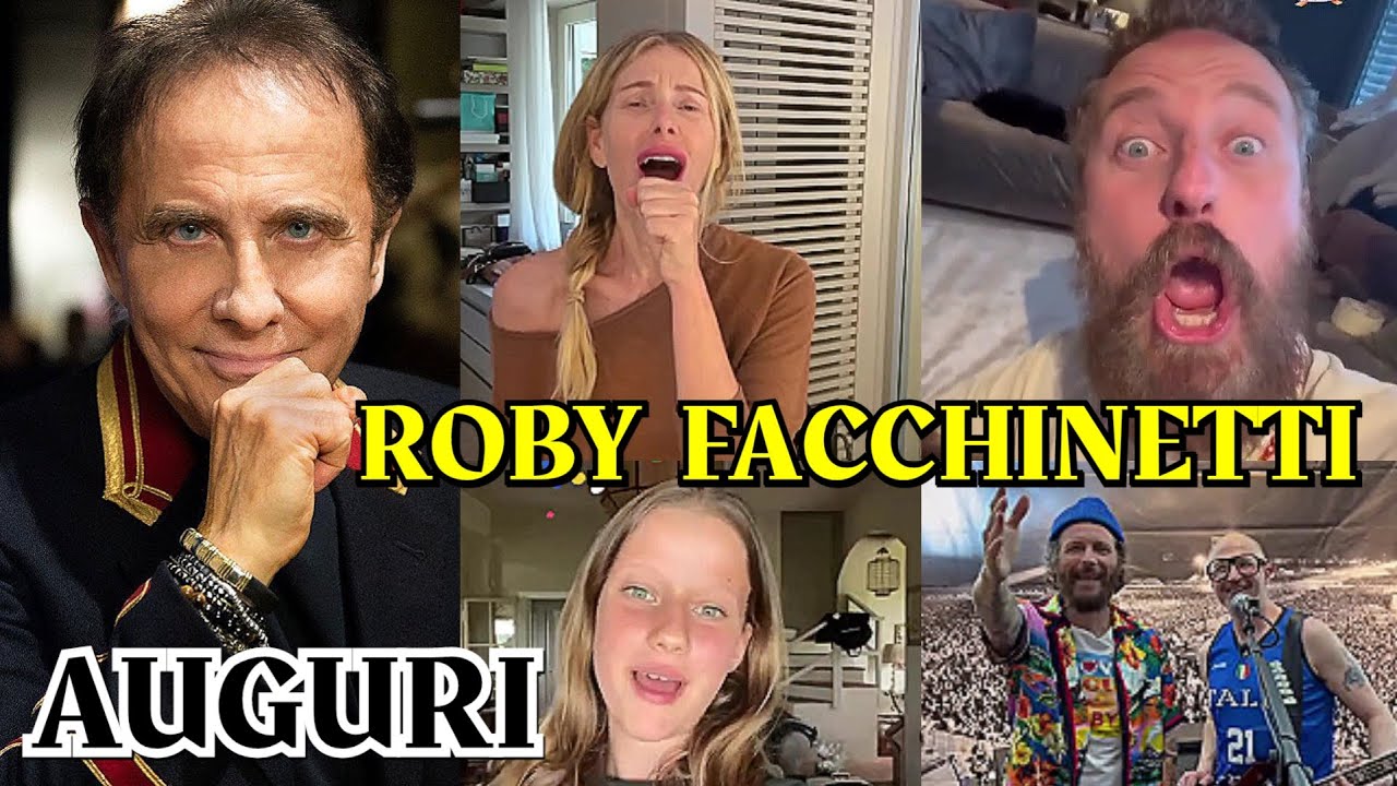 Alessia Marcuzzi e la figlia Mia insieme a Francesco Facchinetti e altri vip fanno gli auguri a Roby