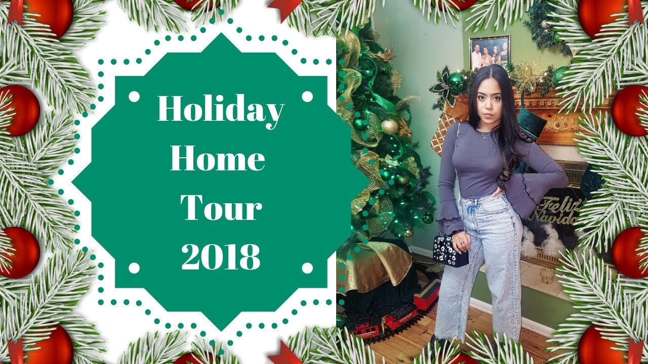 Holiday Home Tour 2018 | Emerald Glam🎄