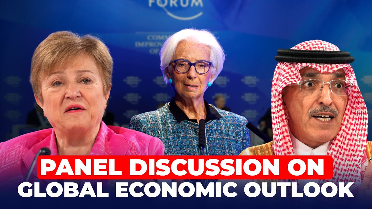 Panel discussion on global economic outlook | Kristalina Georgieva | Christine Lagarde