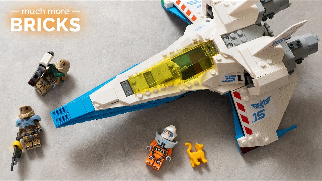 LEGO Disney and Pixar's Lightyear 76832 XL-15 Spaceship - Speed Build ASMR