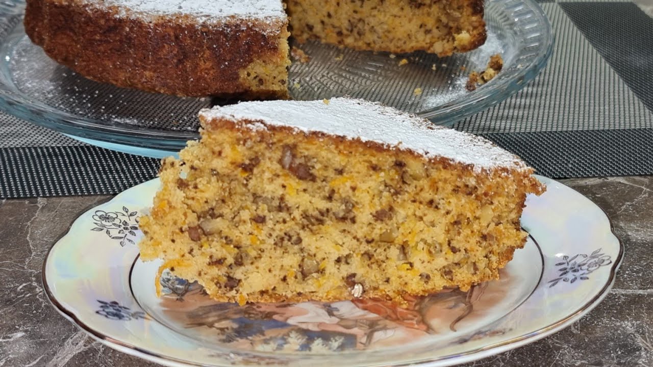 Очень вкусный морковный пирог🥮 գազարով շատ համեղ բիսկվիթ