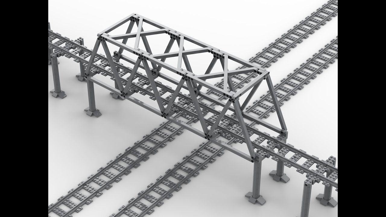 Trixbrix.eu 4-Span Train Bridge