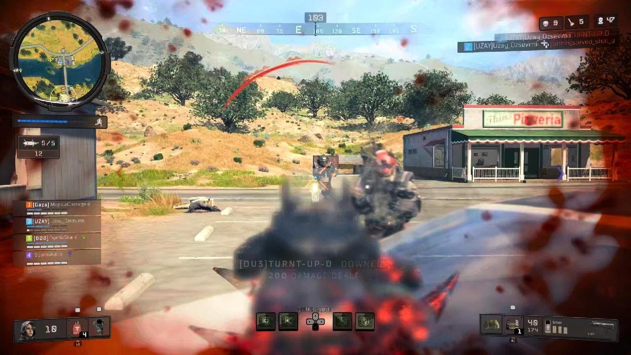 Call of Duty: Blackout Hot Pursuit 18 Kills