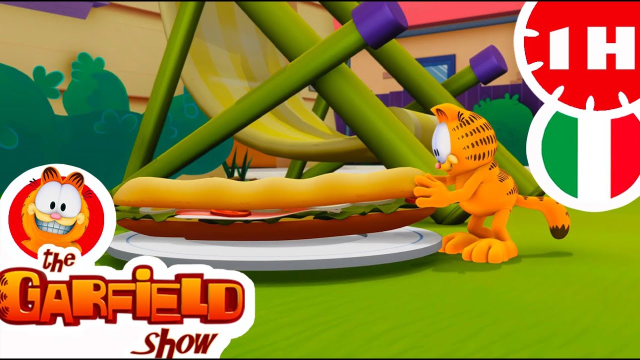 🥪 Mini Garfield + Cibo gigante = Paradiso 🥪 | compilazione per bambini