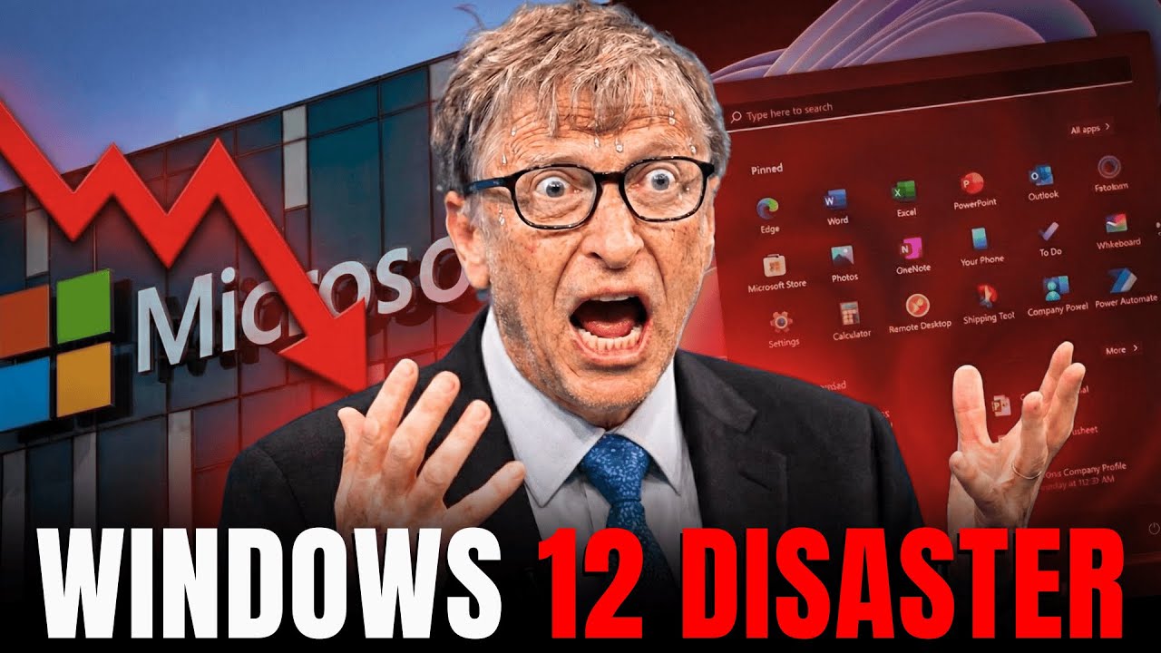 Bill Gates STUNNED as Windows 12 Faces MASSIVE Backlash Before Launch!