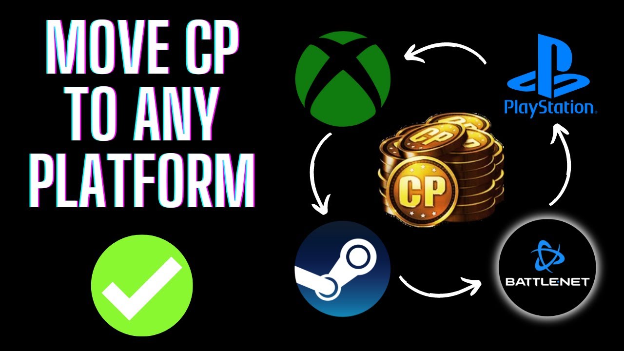 Transfer your COD POINTS between BATTLENET and STEAM or any other platform! For MW3/WARZONE