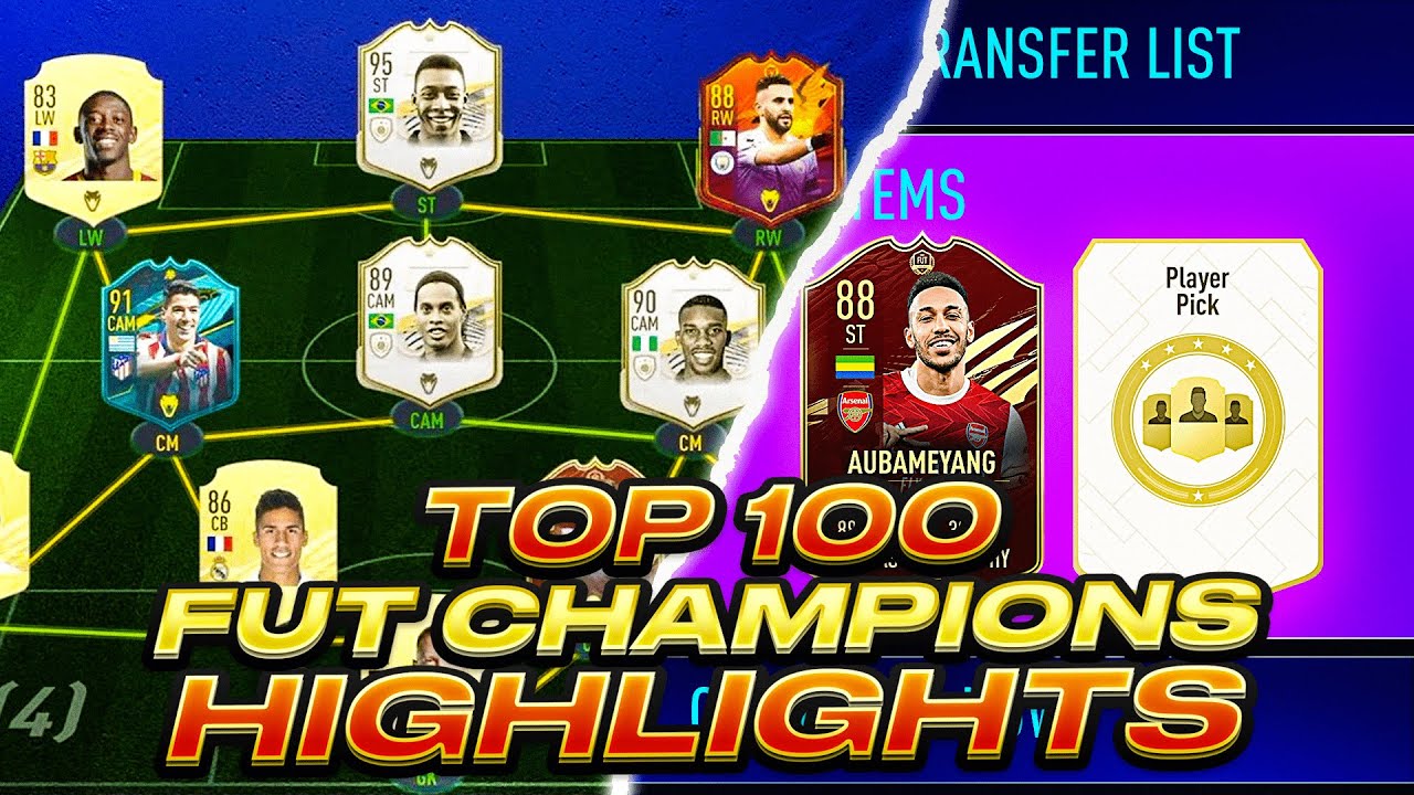 PELE! TOP 100 FUT CHAMPIONS HIGHLIGHTS WITH MY REWARDS! #FIFA21 ULTIMATE TEAM
