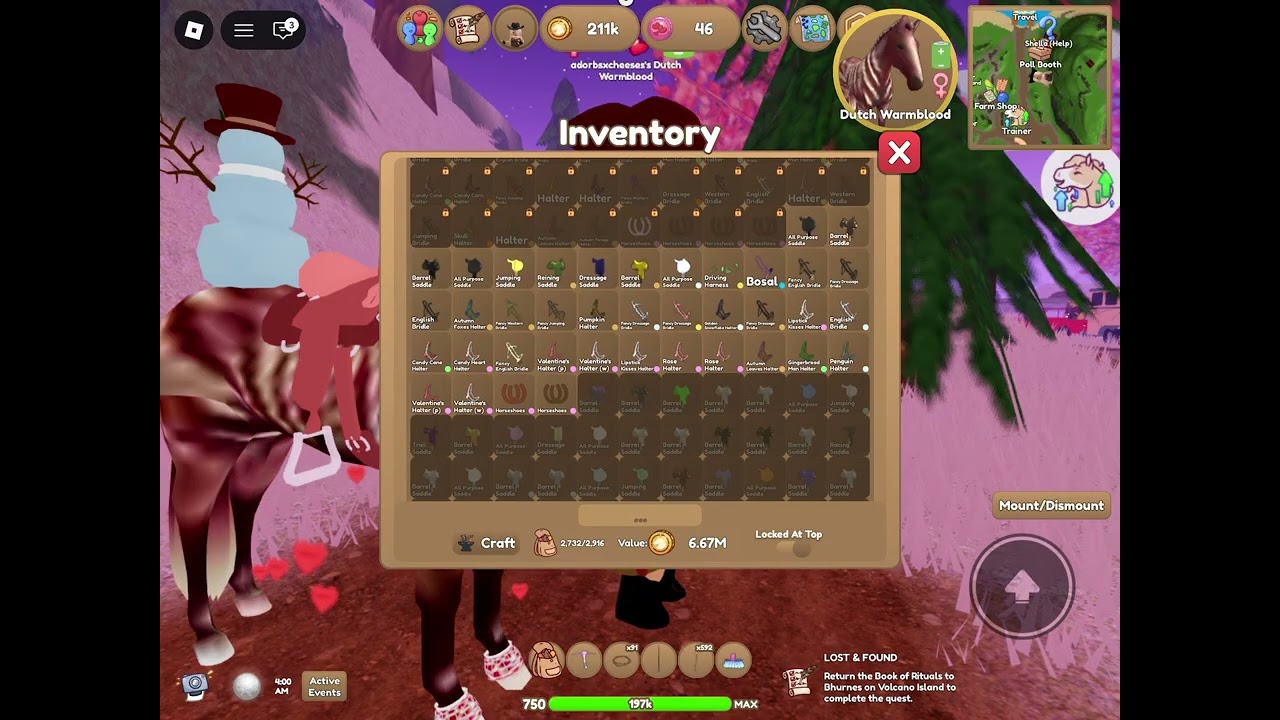 LETS MAKE VALENTINES EVENT HORSE 2026 TACK SETS! 🫶 💌 