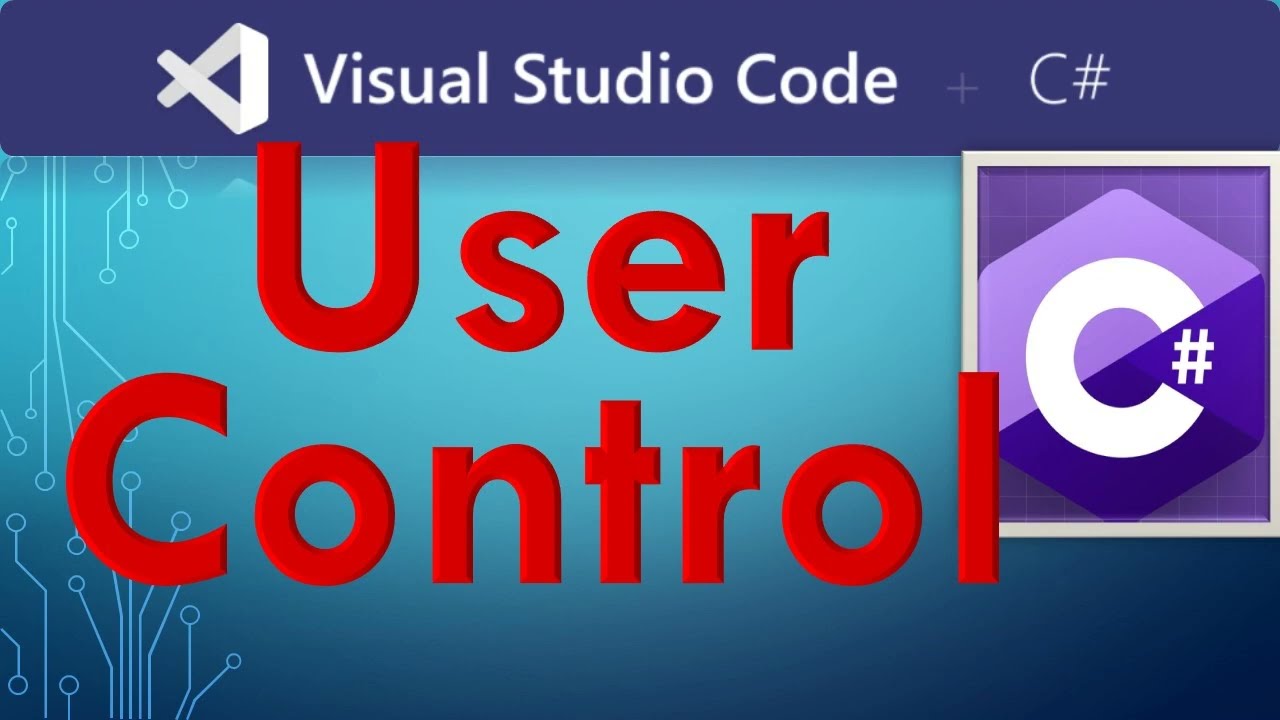 How to Create and Use a User Control in Winforms C# | User Control Example