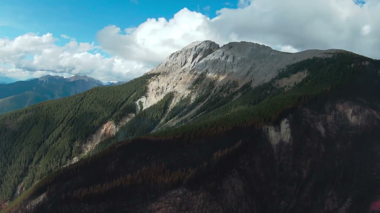 Redburn Aerial - Post Forest Fire (4K H265)