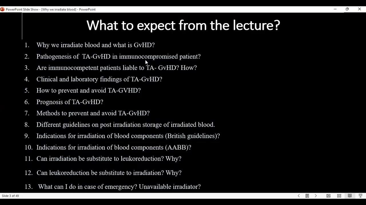 1-Irradiation: Introduction.